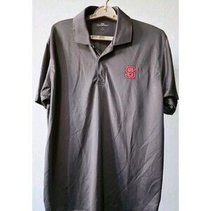 NC State Wolfpack Embroidered Large Polo Shirt Excellent New B7 NCAA Golf Nice
